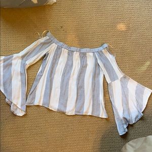 LF off the shoulder top